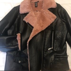 Jou Jou Leather Motorbike Jacket